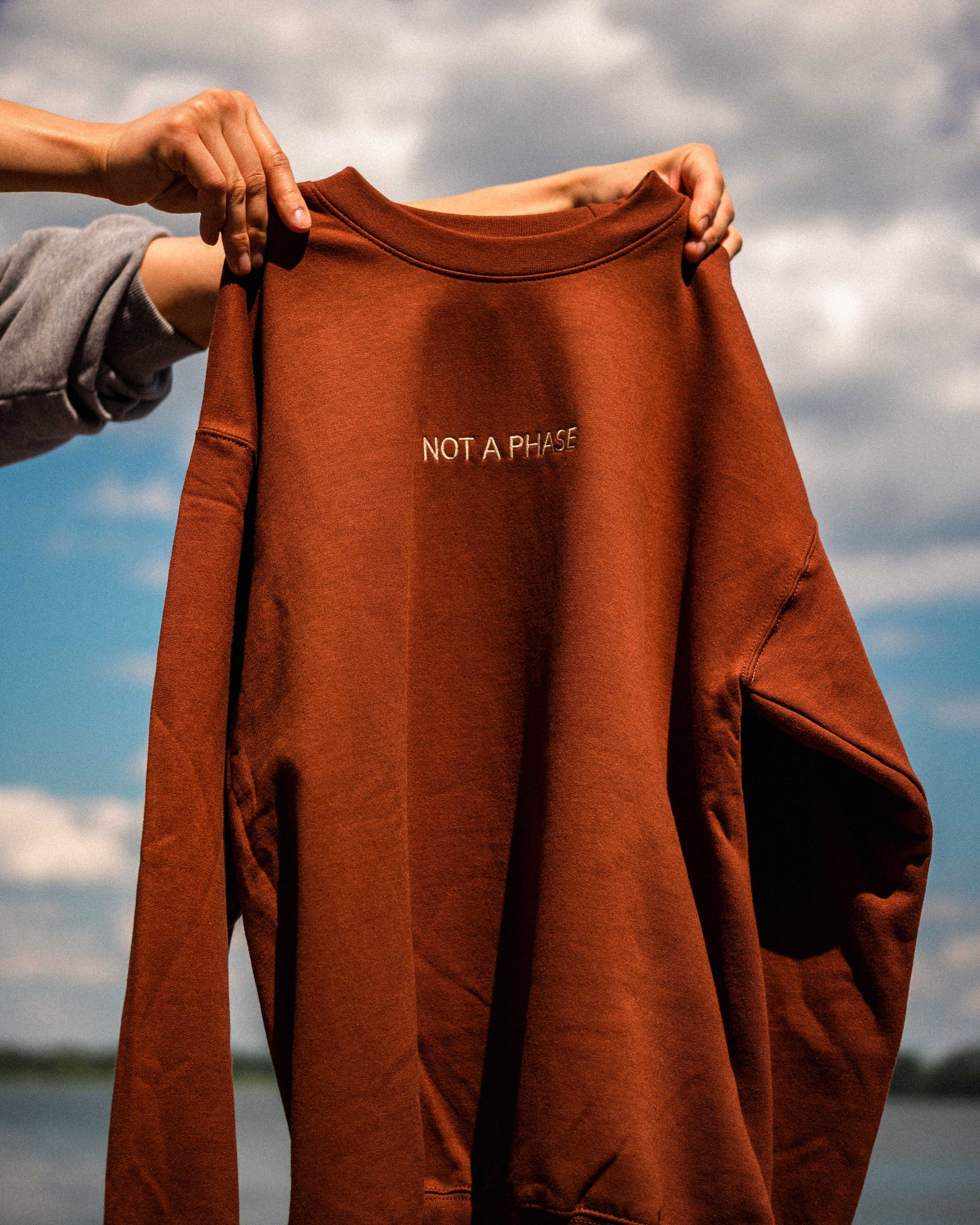 "Not a Phase" Crewneck